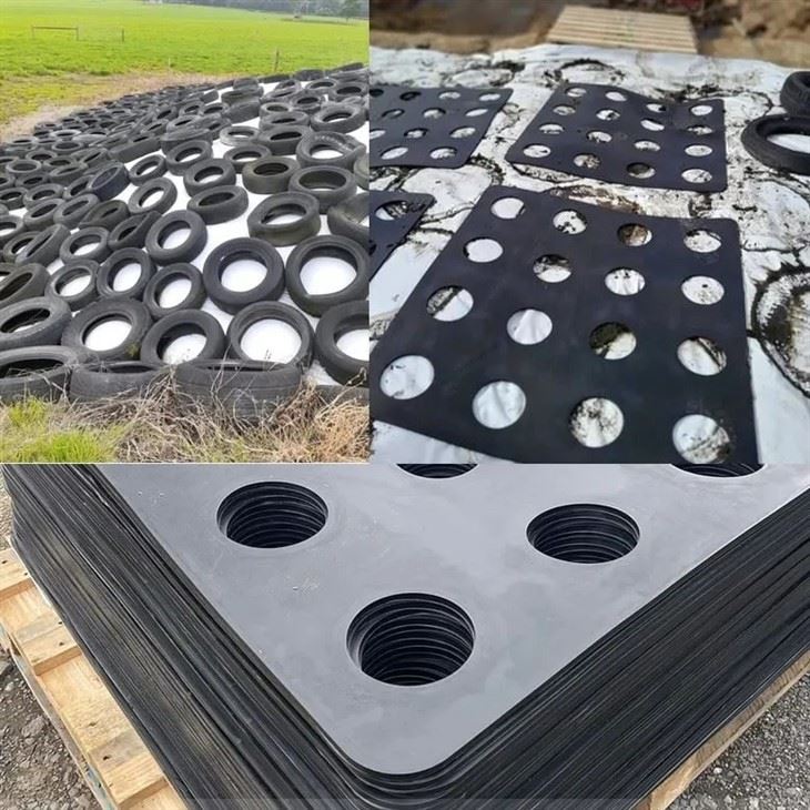 Silage Cover Rubber Mat factory