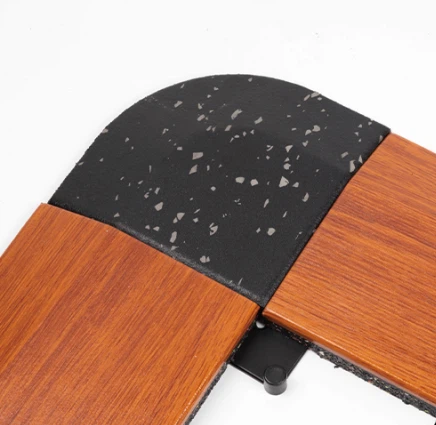 PVC Rubber Tile Mat - Edge Strip, Edge Corner